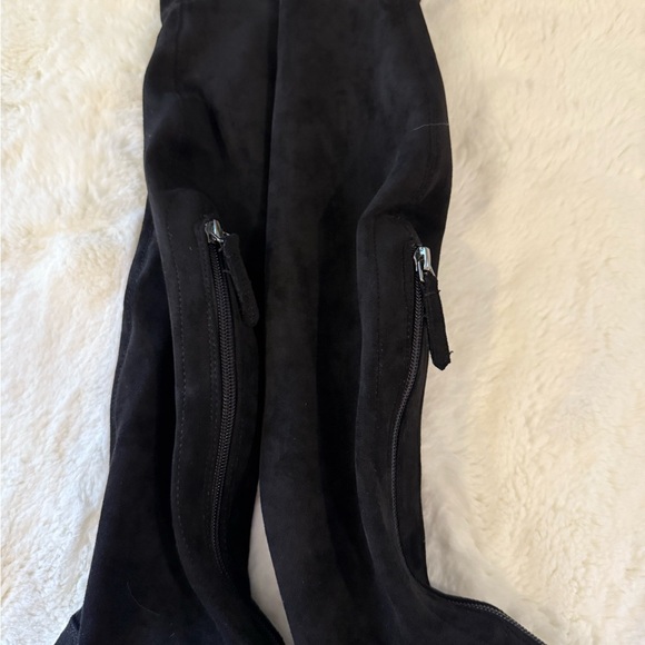🖤 Chic Black Suede Over-the-Knee Boots - EU 38 
/US 7.5/8🖤 - Picture 14 of 14